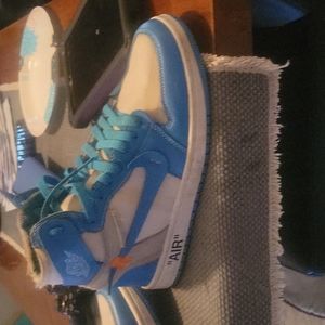 Off White Air Jordan 1 UNC used